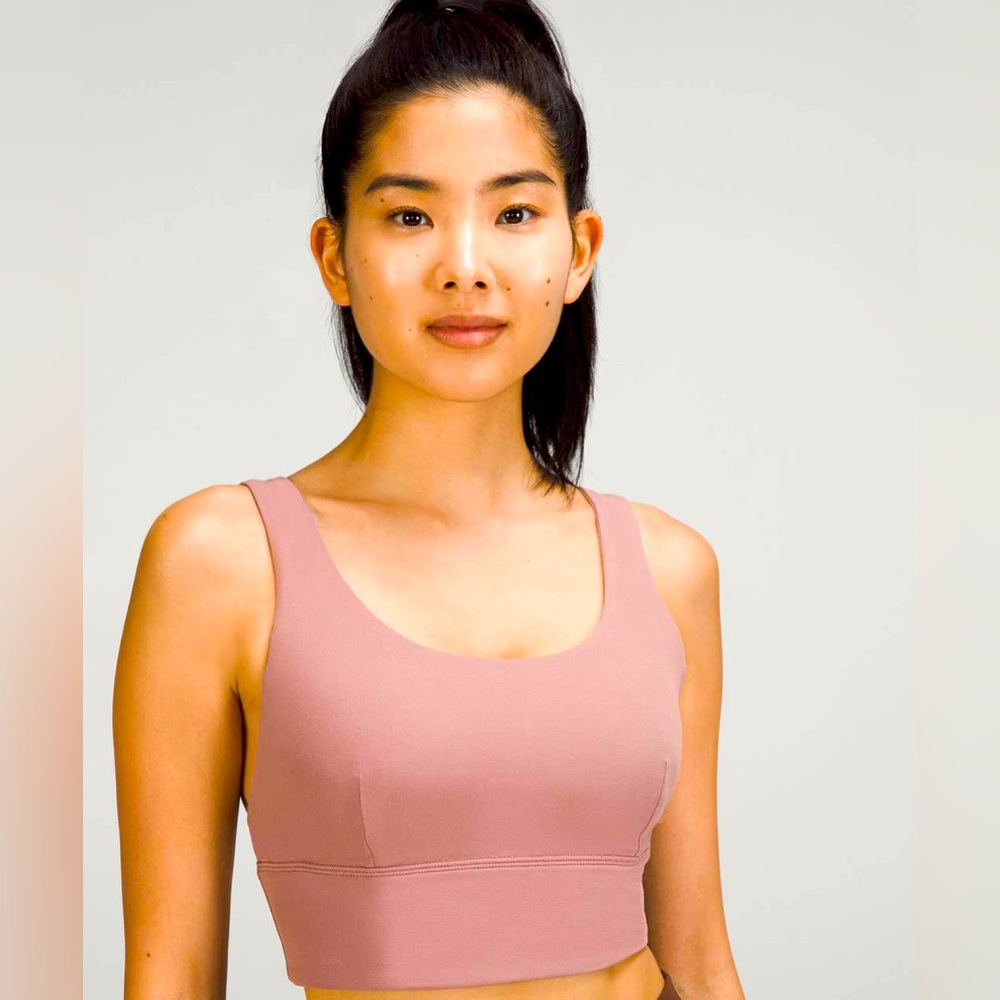 lululemon align bra twilight rose